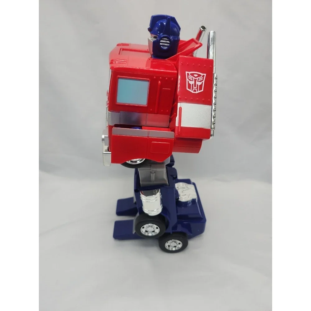 Transformers G1 Optimus Prime 12 inch Converting Lights Jada Toys No Remote RC